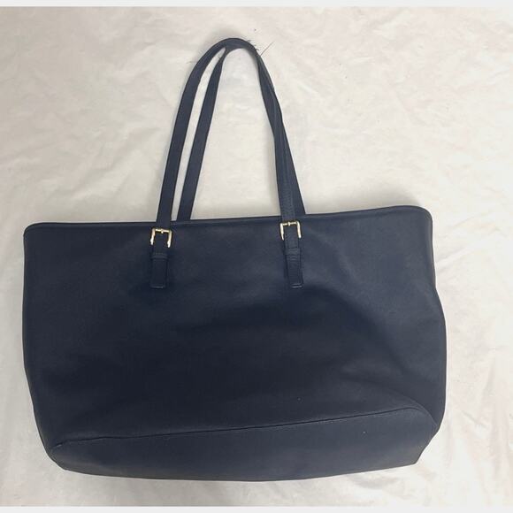 Michael Kors Handbag Multifunction Jet Set Tote Bag - Style 30S3GTVT6L Navy Blue - Picture 2 of 16